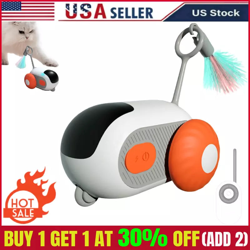 Turbo Tail 2.0 Cat Toy Best Turbo Tail Mouse Cat Toy Remote Control Toys 2024