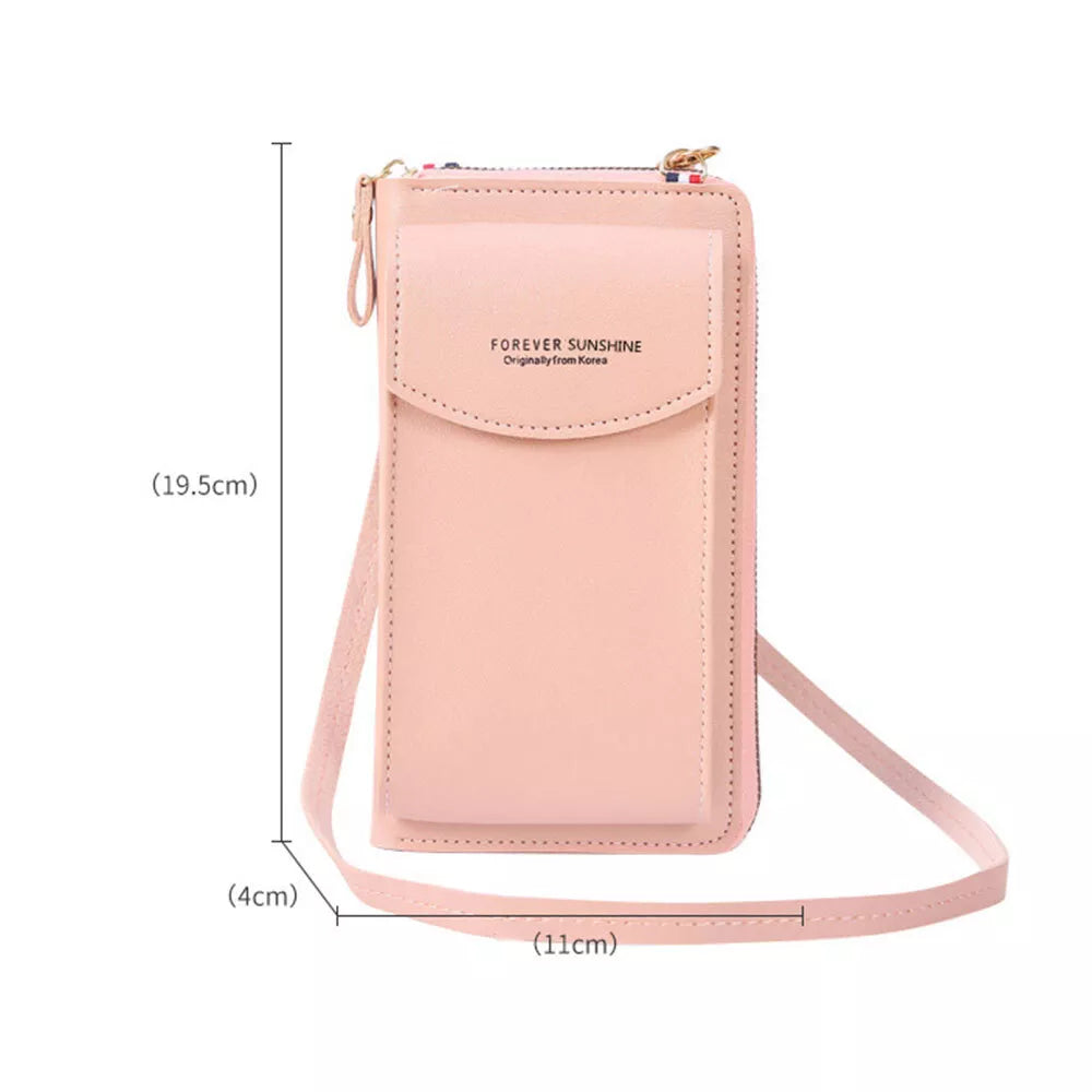 Women Lady Crossbody Shoulder Bag Cell Phone Case Small Wallet Handbag Purse USA