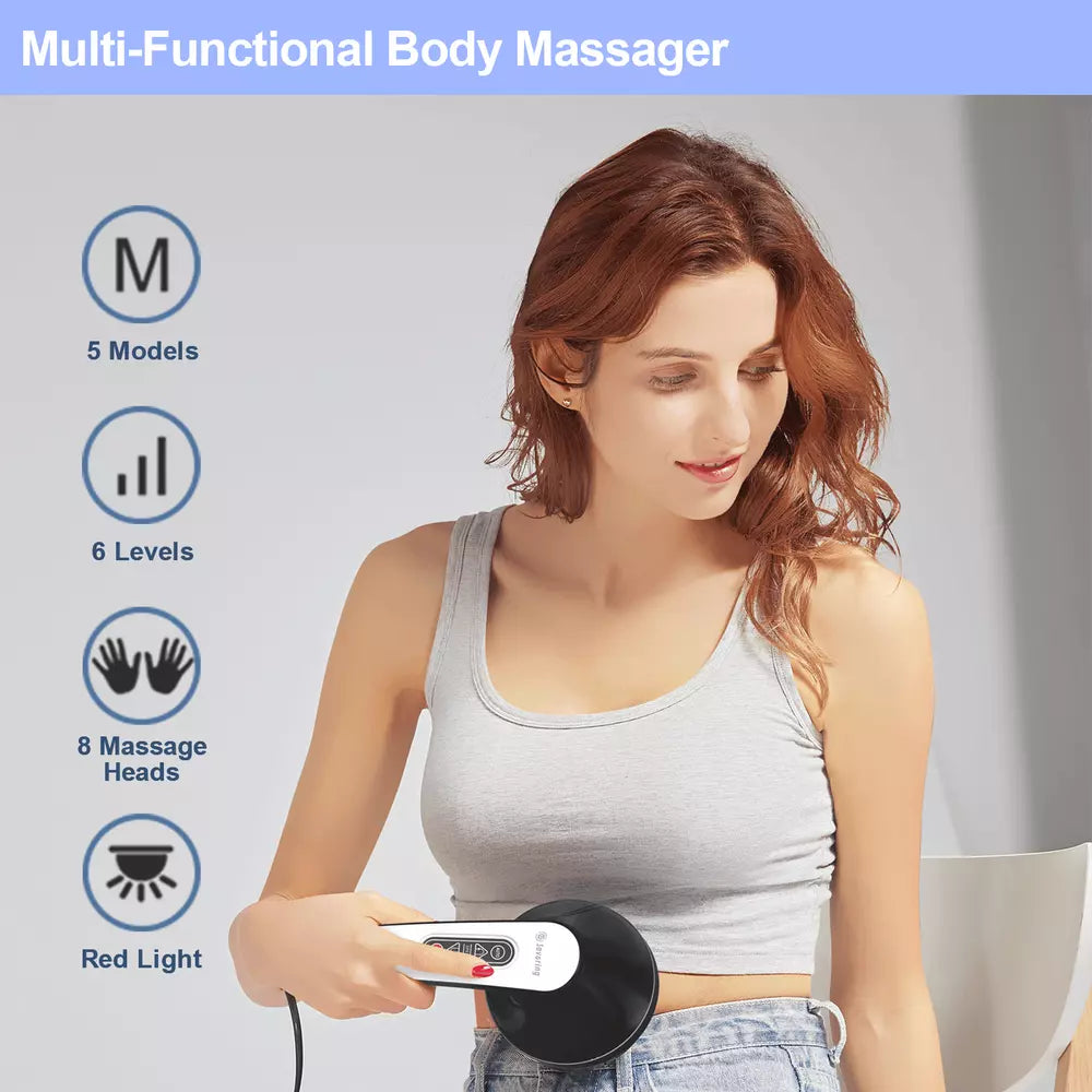 Cellulite Massager with 8 Heads, Body Sculpting Machine for Stomach Belly Fat