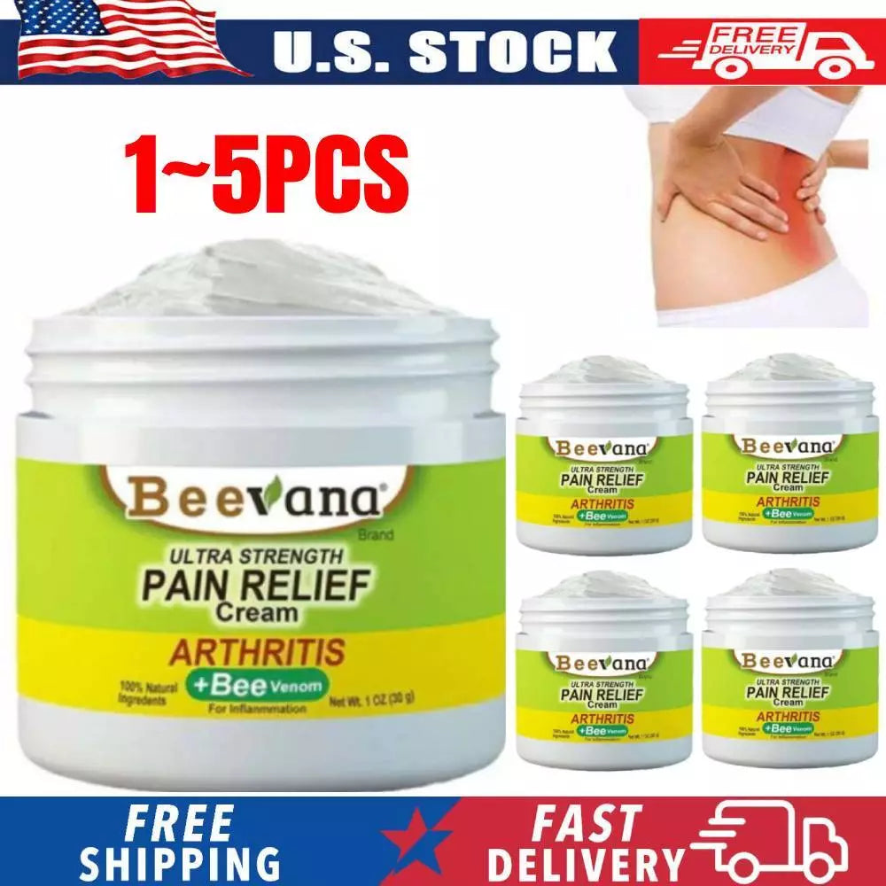 Bee Venom Therapy Cream – Fast-Acting Joint & Bone Pain Relief