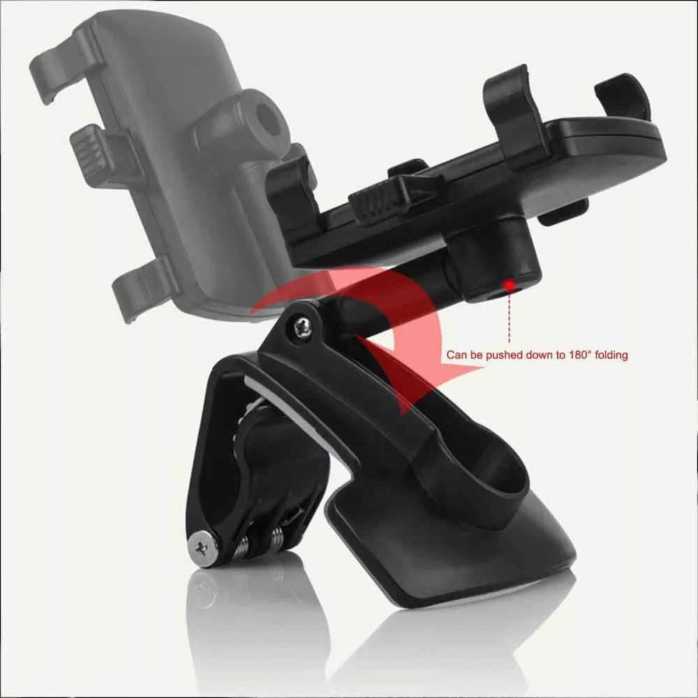 Multifunctional Car Dashboard Mobile Phone Holder,360 Rotatable Car Phone Holder