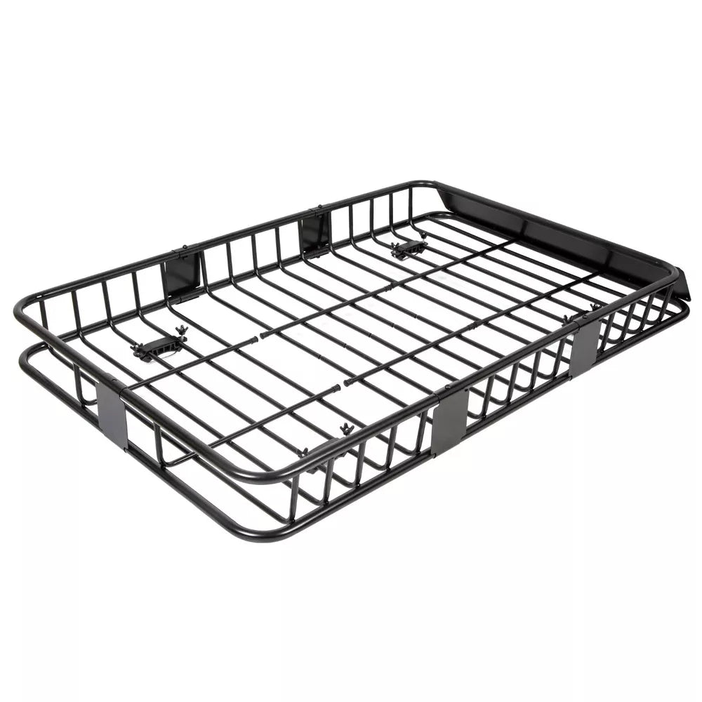 500 lbs 64'' Universal Roof Rack Cargo SUV Top Luggage Carrier Basket Holder