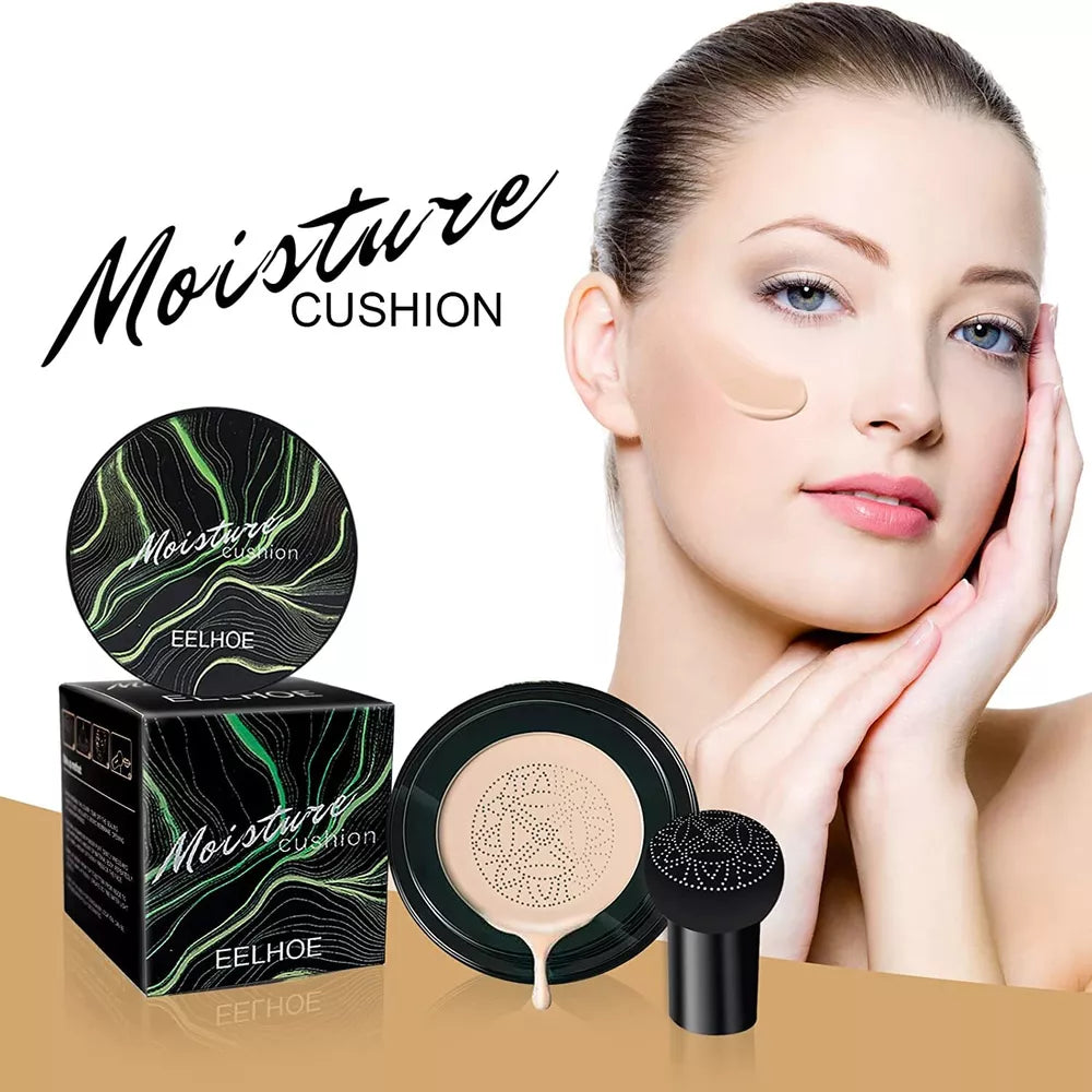 Mushroom Head Air Cushion CC BB Cream Concealer Foundation Moisturizing Gift USA