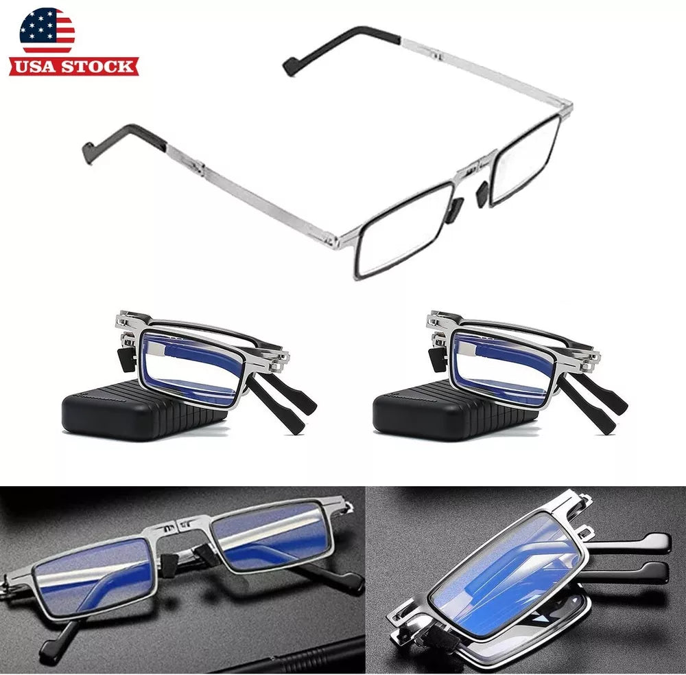 Universal Folding Reading Glasses – Durable, Travel-Friendly, and Comfortable Fit