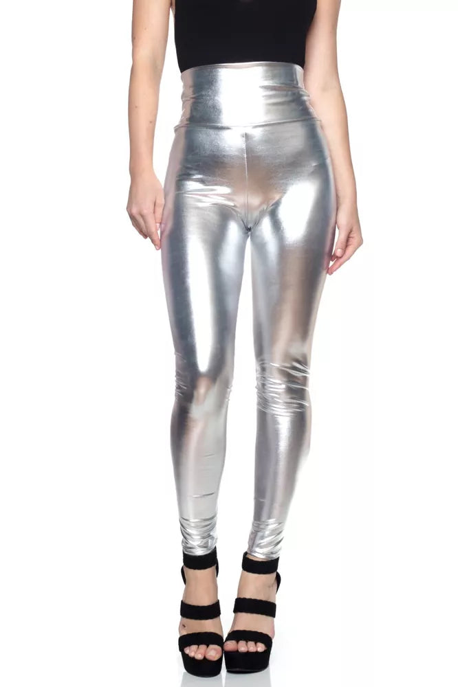 Cemi Ceri Women's Faux Leather High Waist Leggings #1471