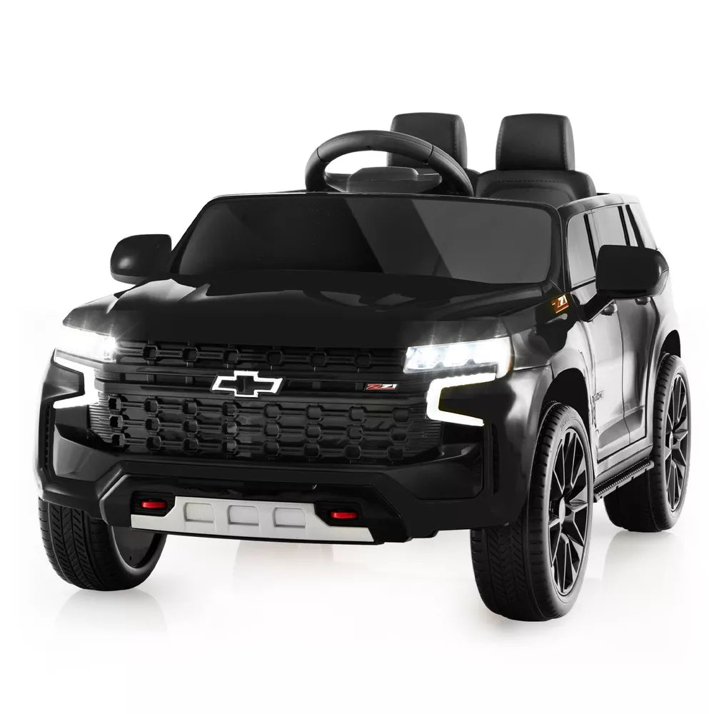 Kids 12V Ride On Car Chevrolet Tahoe Electric Truck SUV Remote w/ Light & Music