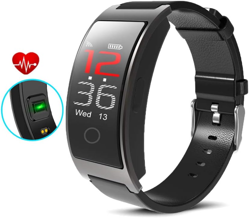 OLED Display Bluetooth Sync Fitness Smart Watch Bracelet Heart Rate Pedometer
